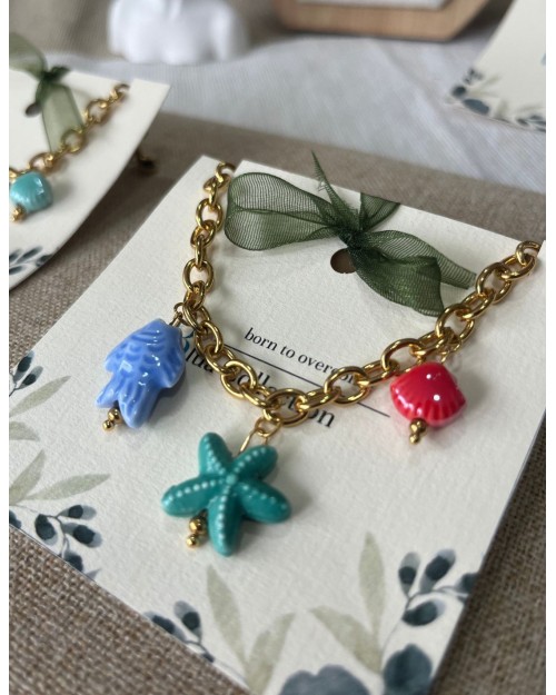 PULSERA SUMMER ABALORIOS