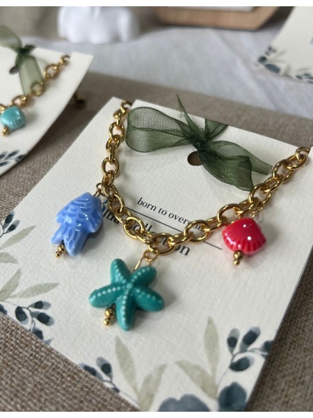 PULSERA SUMMER ABALORIOS