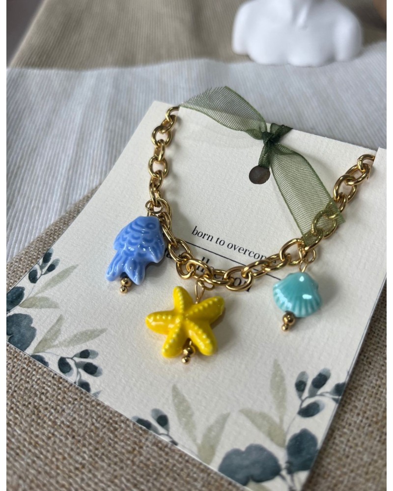 PULSERA SUMMER ABALORIOS