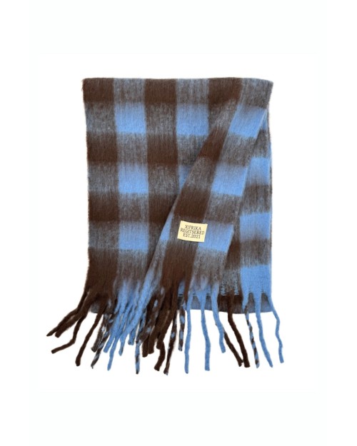 BUFANDA A CUADROS XXL