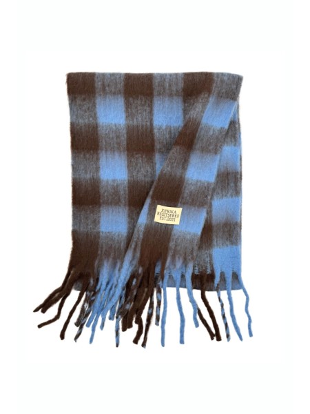 BUFANDA A CUADROS XXL