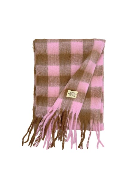 BUFANDA A CUADROS XXL