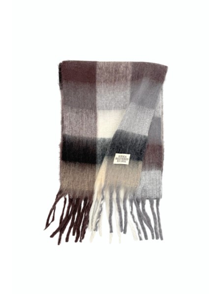 BUFANDA A CUADROS XXL