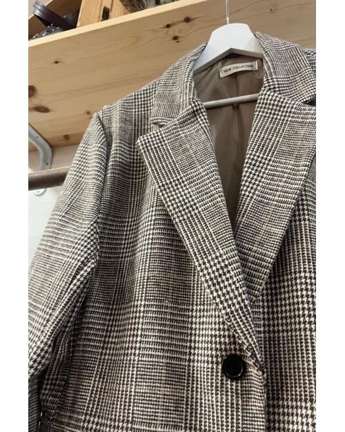 BLAZER OVERSIZE CUADROS