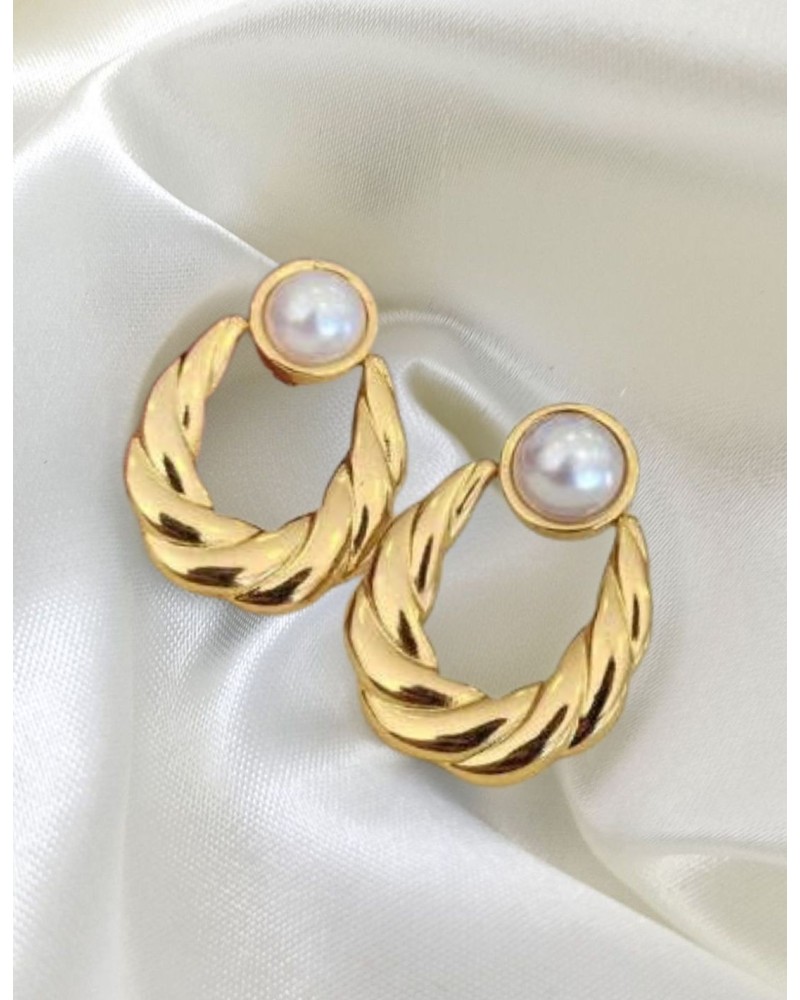 PENDIENTES DROP ENROSCADO