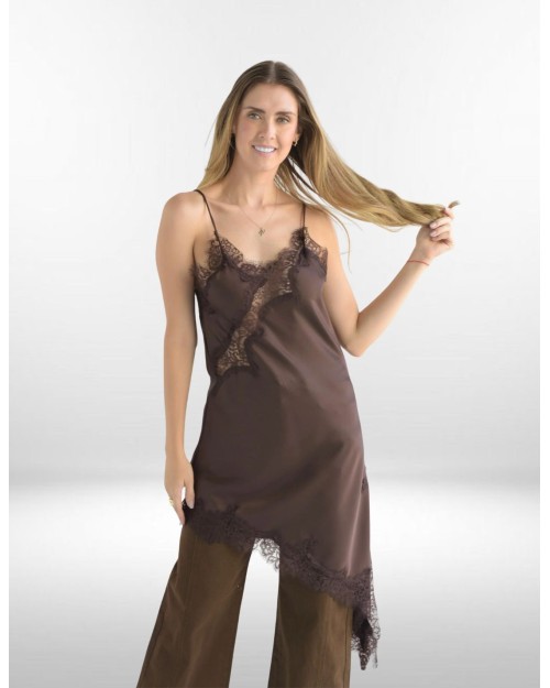 VESTIDO BLUSA LENCERO