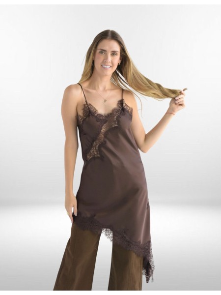 VESTIDO BLUSA LENCERO