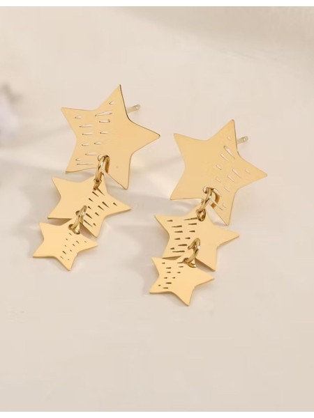 PENDIENTES COLGANTES STAR