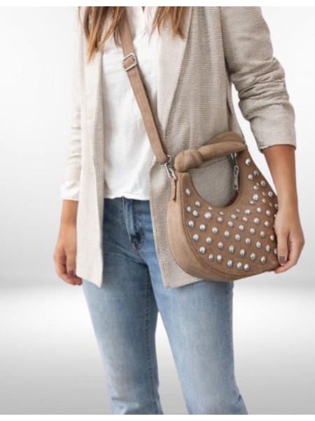 BOLSO MULTIPOSICIÓN TACHAS