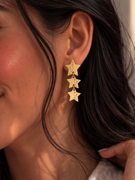 PENDIENTES COLGANTES STAR